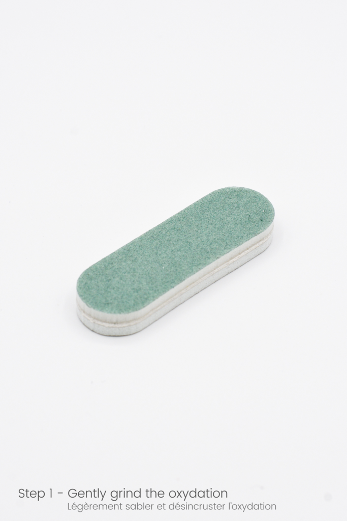 Picture of the sterling silver polishing bar, perfect to clean all your 925 sterling silver jewelry
